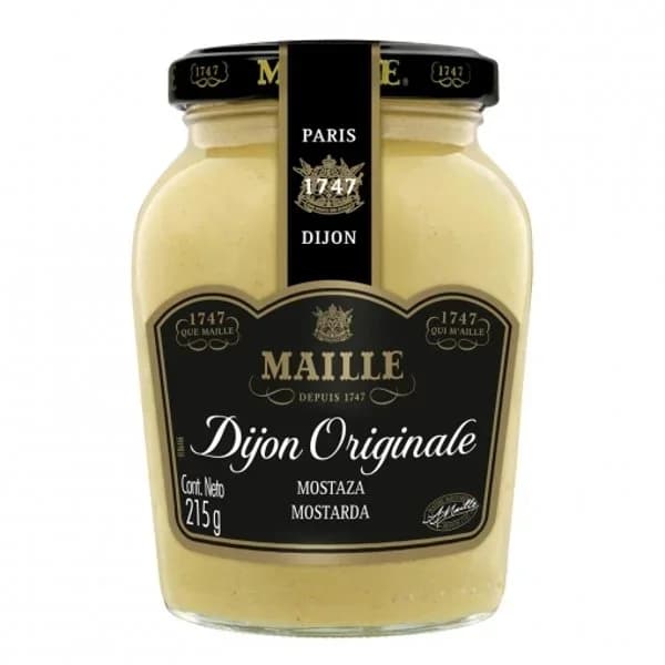 Mostaza Dijon original Maille frasco 215 g - 0.22 kg - Imagen del producto en Findit