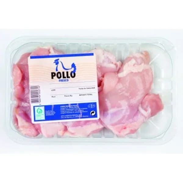 Filete contramuslo pollo bandeja (400 g aprox) - 1 kg - Imagen del producto en Findit
