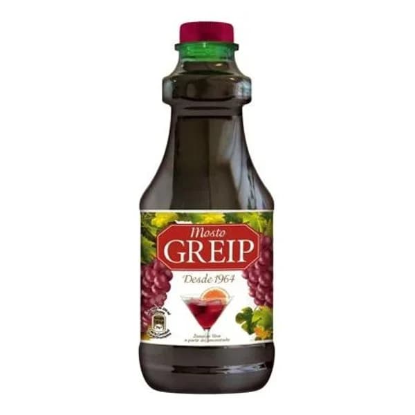 Mosto Tinto GREIP, botella 1 litro - 1 l - Imagen del producto en Findit