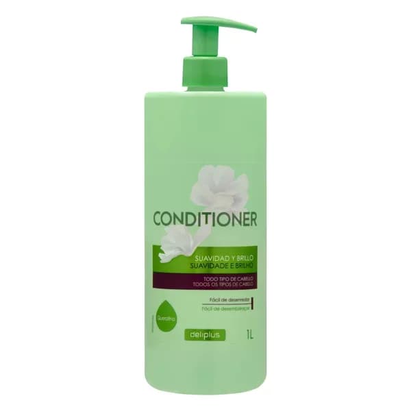 Acondicionador Suavidad y Brillo Deliplus todo tipo de cabello - 1 l - Imagen del producto en Findit