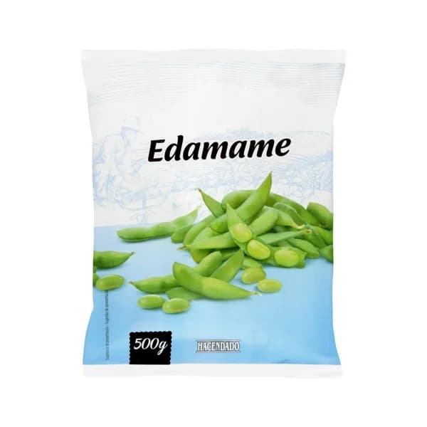 Edamame soja verde Hacendado ultracongelada - 0.5 kg - Imagen del producto en Findit