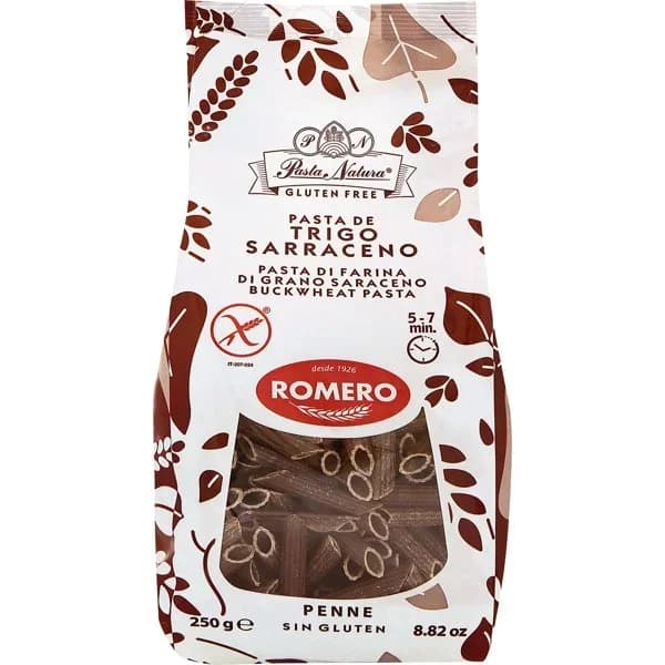 Pasta de Trigo Sarraceno Alforfón - 0.25 kg - Imagen del producto en Findit