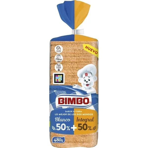 Pan de molde integral 480 g - 0.48 kg - Imagen del producto en Findit