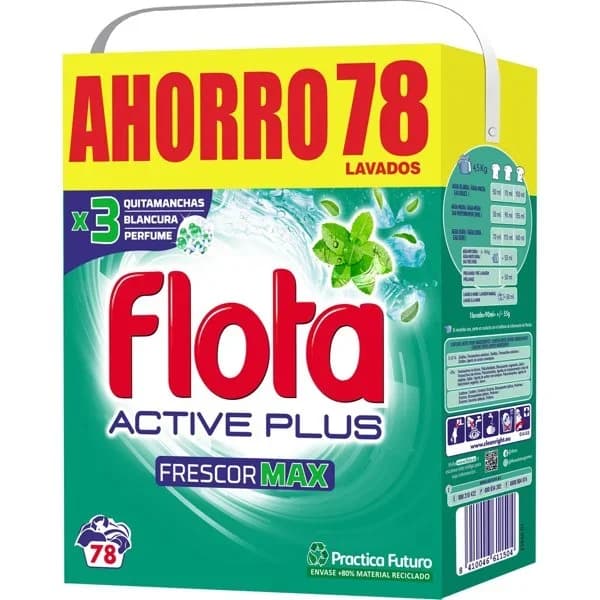 Detergente en Polvo 78 cacitos - 78 ud - Imagen del producto en Findit