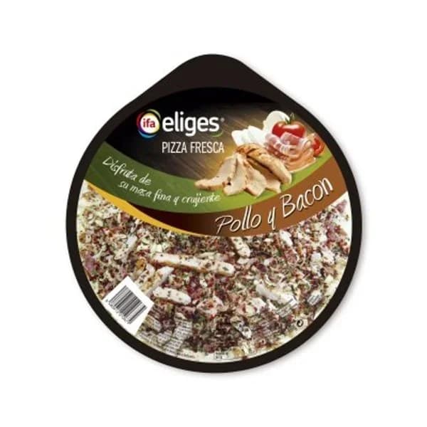 Pizza de pollo y bacon 400 g - 0.4 kg - Imagen del producto en Findit