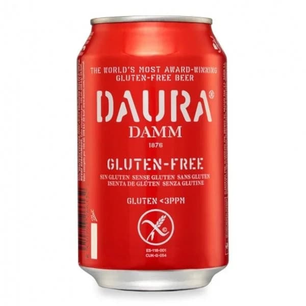 Cerveza sin Gluten Lata - 0.33 l - Imagen del producto en Findit