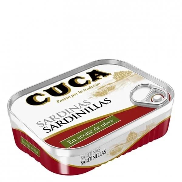 Sardinilla en aceite de oliva CUCA, lata 115 g - 0.06 kg - Imagen del producto en Findit