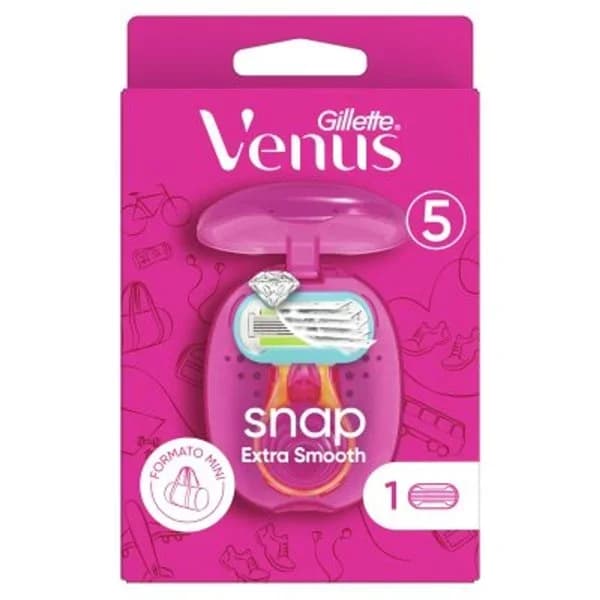 Máquina depilatoria Snap Smooth 5 hojas VENUS, 1 ud - 1 ud - Imagen del producto en Findit