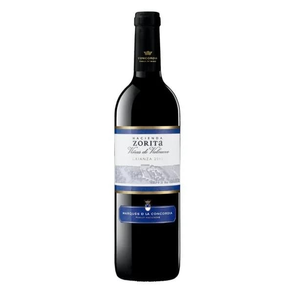 Vino tinto D.O Arribes del Duero Hacienda Zorita crianza - 1 ud - Imagen del producto en Findit