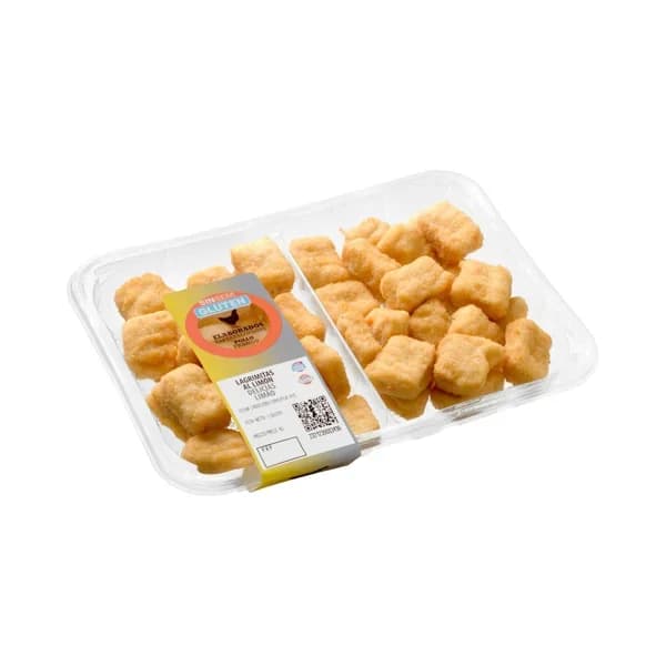 Lagrimitas de pollo al limón empanadas sin gluten - 0.42 kg - Imagen del producto en Findit