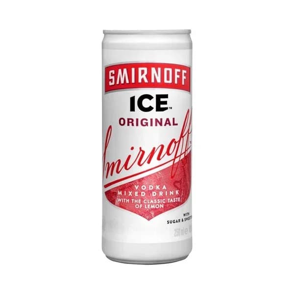 Vodka y Limón ICE Lata - 0.25 l - Imagen del producto en Findit