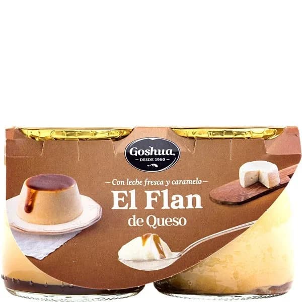 Flan de queso 2x125 g - 0.22 kg - Imagen del producto en Findit