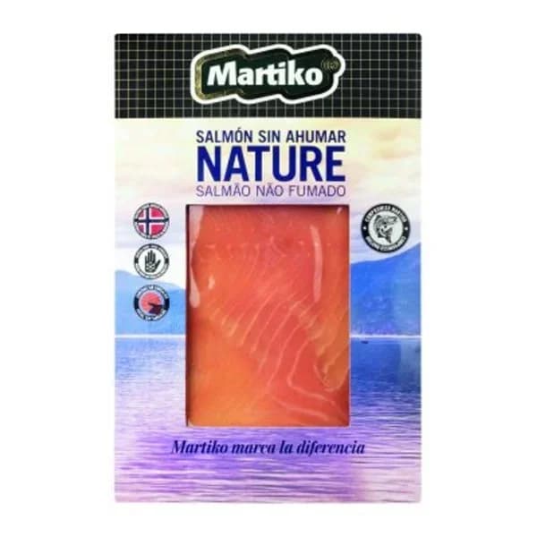 Salmón nature sin ahumar MARTIKO, sobre 80 g - 0.08 kg - Imagen del producto en Findit