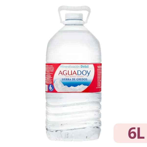 Agua mineral grande Aguadoy - 5.99 l - Imagen del producto en Findit