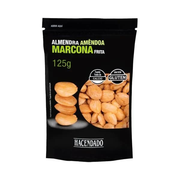 Almendra marcona Hacendado frita con sal - 1 ud - Imagen del producto en Findit
