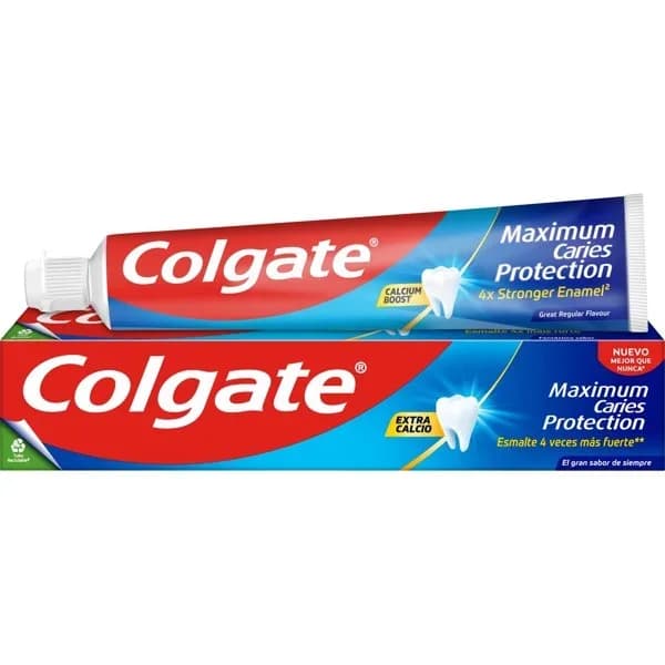 Dentífrico con fluor protección caries COLGATE, tubo 75 ml - 0.08 l - Imagen del producto en Findit