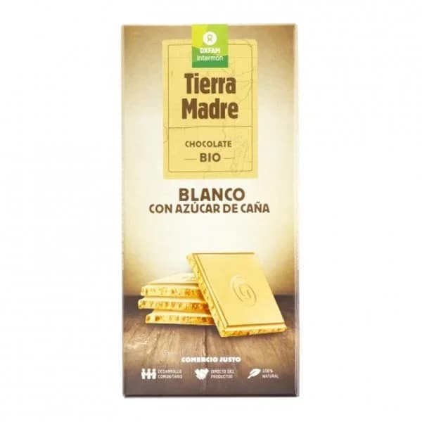 Chocolate blanco OXFAM, tableta 100 g - 0.1 kg - Imagen del producto en Findit