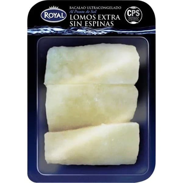 Lomos extra de bacalao 300 g - 0.3 kg - Imagen del producto en Findit