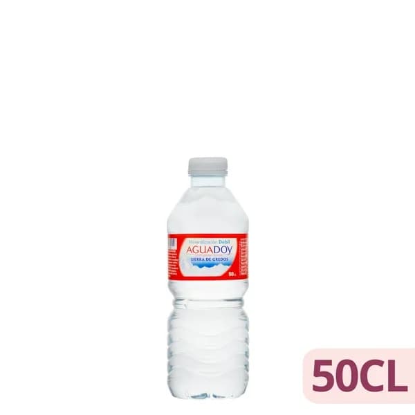 Agua mineral pequeña Aguadoy - 0.5 l - Imagen del producto en Findit