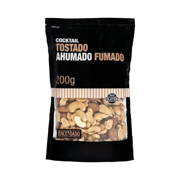 Cocktail tostado y ahumado Hacendado - 0.2 kg - Imagen del producto en Findit
