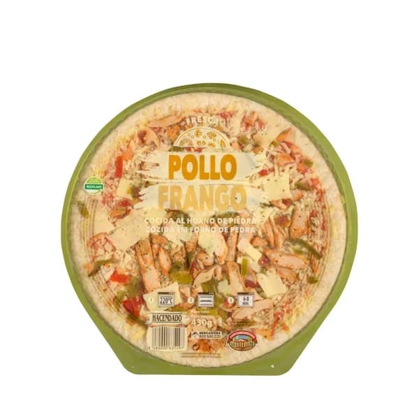 Pizza pollo Hacendado - 0.43 kg - Imagen del producto en Findit