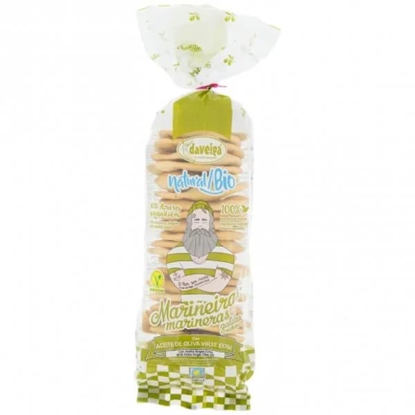 Galletas marineras ecológicas Daveiga 200 g. - 0.2 kg - Imagen del producto en Findit