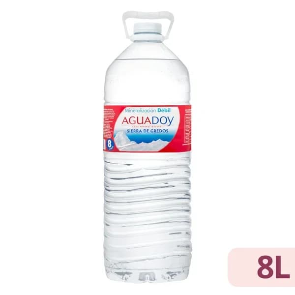 Agua mineral grande Aguadoy - 7.98 l - Imagen del producto en Findit