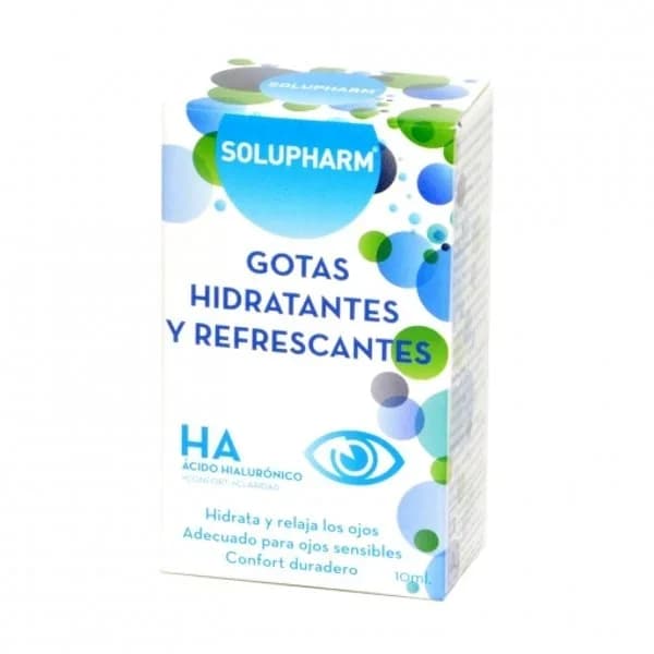 Gotas Hidratantes y refrescantes Ácido Hialurónico Solupharm 10 ml. - 0.01 l - Imagen del producto en Findit