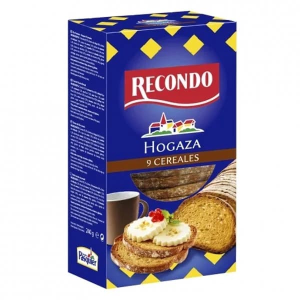 Hogaza de Pan Tostado 9 Cereales - 0.24 kg - Imagen del producto en Findit