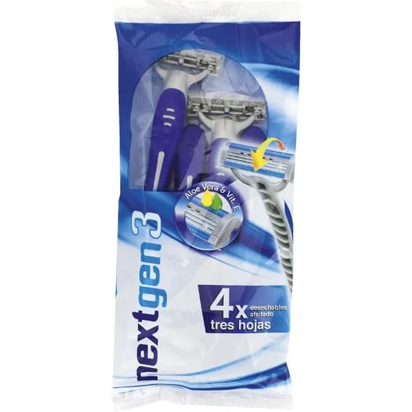 Maquinilla de Afeitar 3H Desechable - 3.98 ud - Imagen del producto en Findit