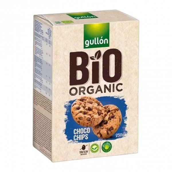 Galleta Bio organic de chocolate GULLÓN, caja 250 g - 0.25 kg - Imagen del producto en Findit