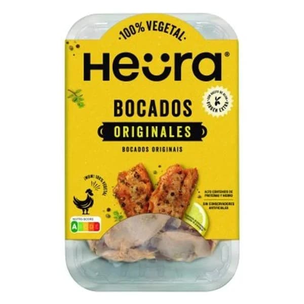 Bocados originales 100% vegetal HEURA, bandeja 160 g - 0.16 kg - Imagen del producto en Findit