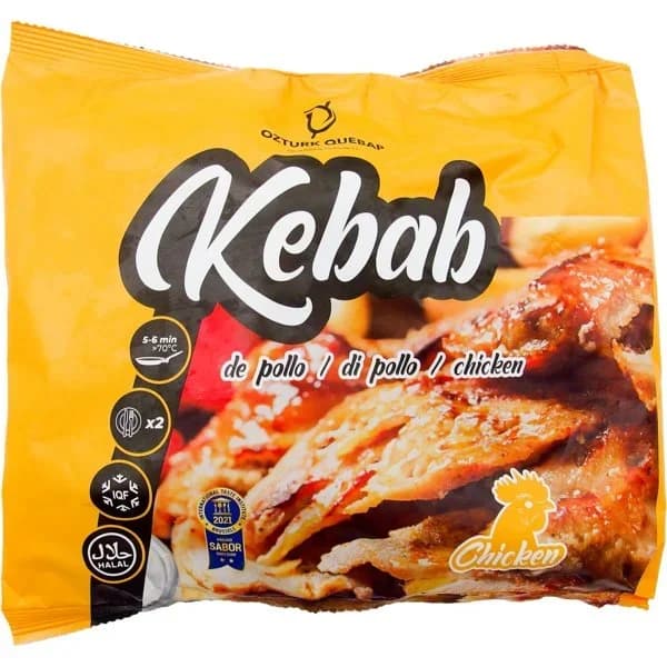 Kebab loncheado de pollo asado OZTURK, bolsa 250 g - 0.25 kg - Imagen del producto en Findit