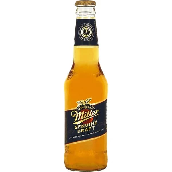 Cerveza Miller Genuine Draft Lager Norteamericana botella 33 cl. - 0.33 l - Imagen del producto en Findit