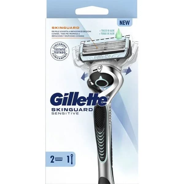 Maquina Afeitar Skinguard+2 Recambios Pieles Sensi - 1 ud - Imagen del producto en Findit