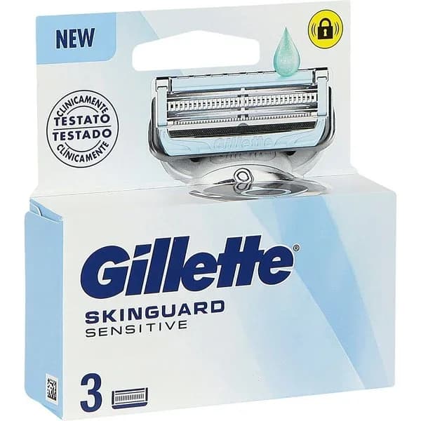 Cargador de afeitar GILLETTE SKINGUARD, pack 3 uds - 1 ud - Imagen del producto en Findit