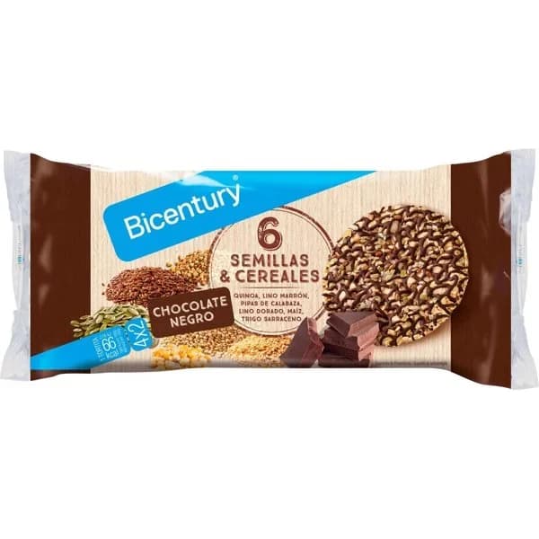 Tortita maíz chocolate con leche y avena 134 g - 0.11 kg - Imagen del producto en Findit