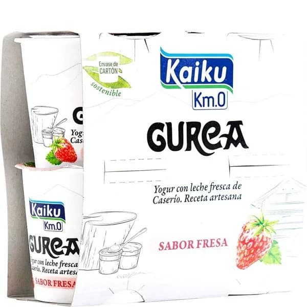 Griego de stracciatella KAIKU SIN LACTOSA, pack 4x90 g - 0.36 kg - Imagen del producto en Findit