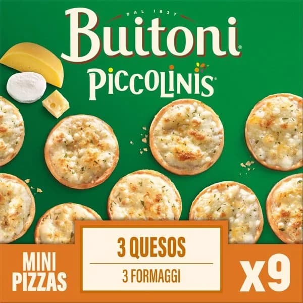 Piccolini 3 Quesos Congelado 270G - 0.27 kg - Imagen del producto en Findit