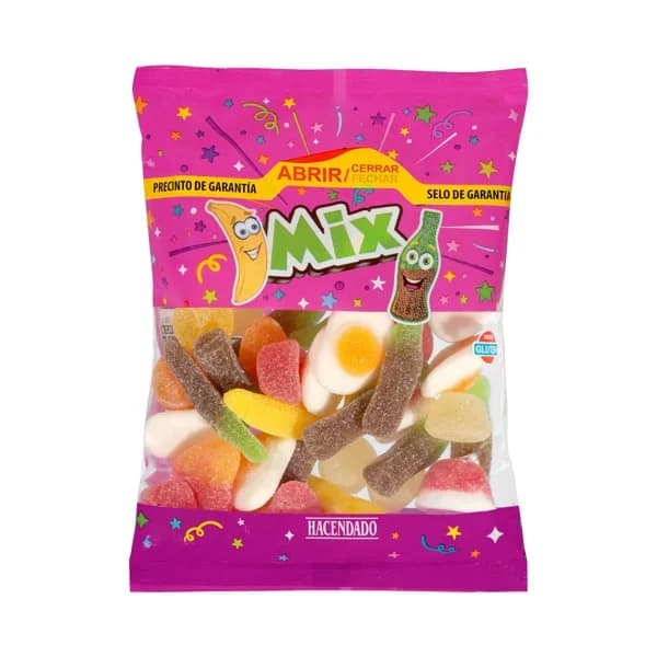 Golosinas Mix azúcar Hacendado - 0.3 kg - Imagen del producto en Findit