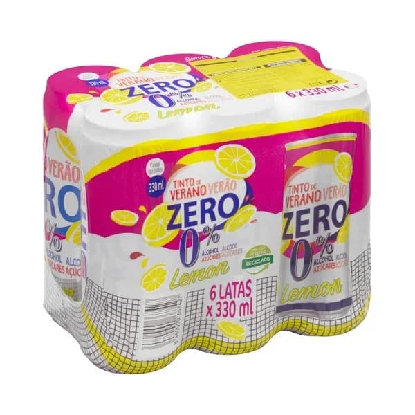 Tinto de verano zero limón Casón Histórico 0% alcohol 0% azúcares - 1 ud - Imagen del producto en Findit