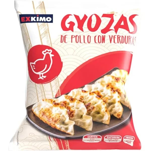 Gyoza de pollo y verduras 300 g - 0.3 kg - Imagen del producto en Findit