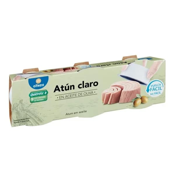 Atún Claro en Aceite de Oliva 3 x 70G - 0.2 kg - Imagen del producto en Findit