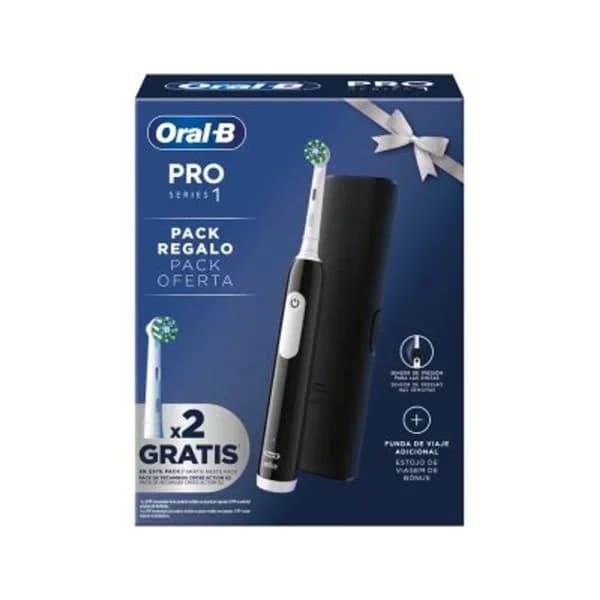 Cepillo dental eléctrico 2 recambios y funda - 1 ud - Imagen del producto en Findit