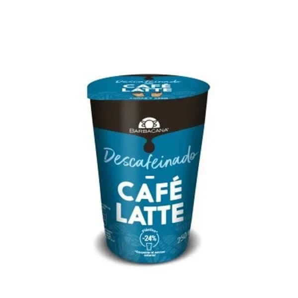 Café latte descafeinado 250 ml - 0.25 l - Imagen del producto en Findit