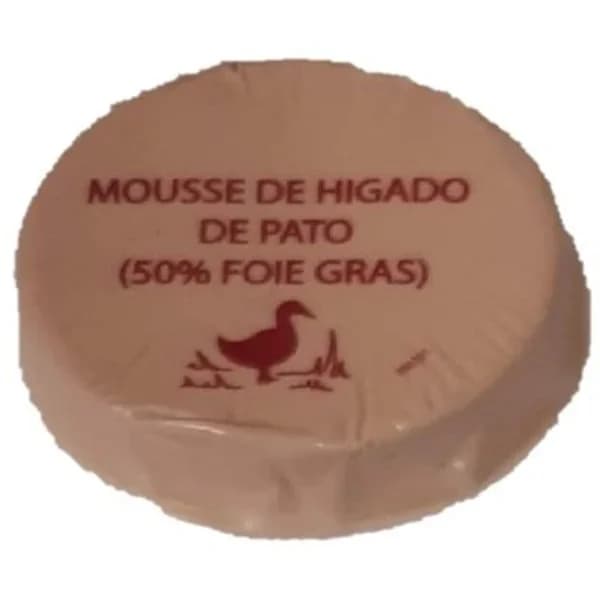 Mousse foie gras de pato 50% 90 g - 0.09 kg - Imagen del producto en Findit