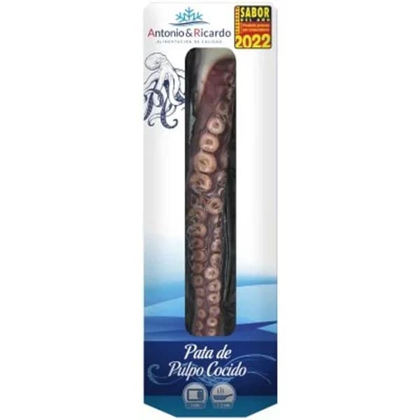 Pata de pulpo cocido 210/240 g - 0.2 kg - Imagen del producto en Findit