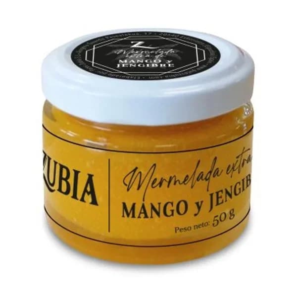 Mermelada de mango y jengibre 50 g - 0.05 kg - Imagen del producto en Findit
