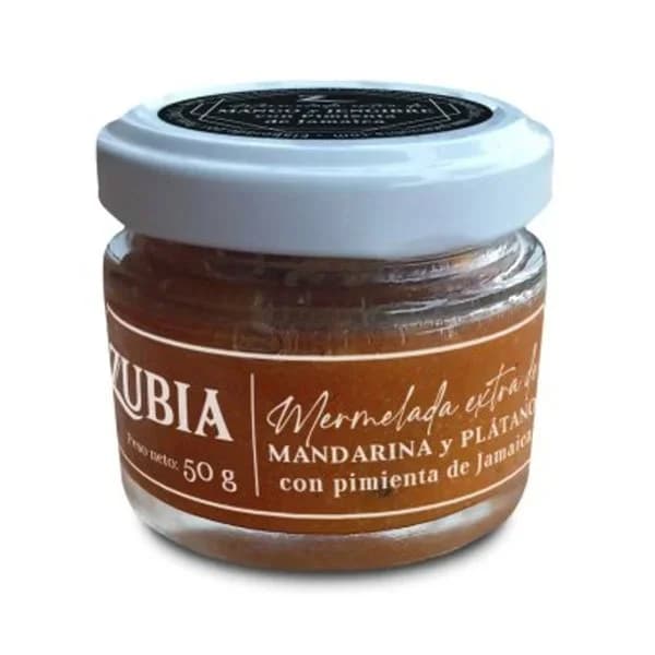 Mermelada de mandarina y plátano 50 g - 0.05 kg - Imagen del producto en Findit