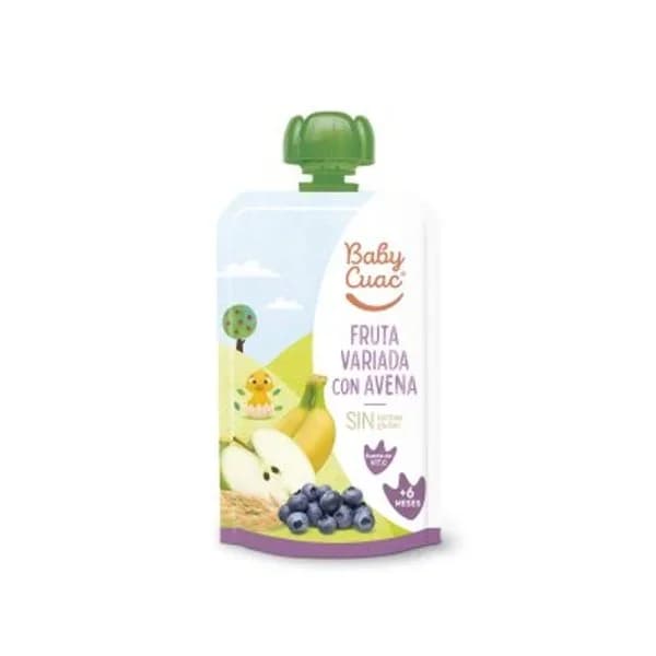 Papilla de fruta y avena 120 g - 0.12 kg - Imagen del producto en Findit